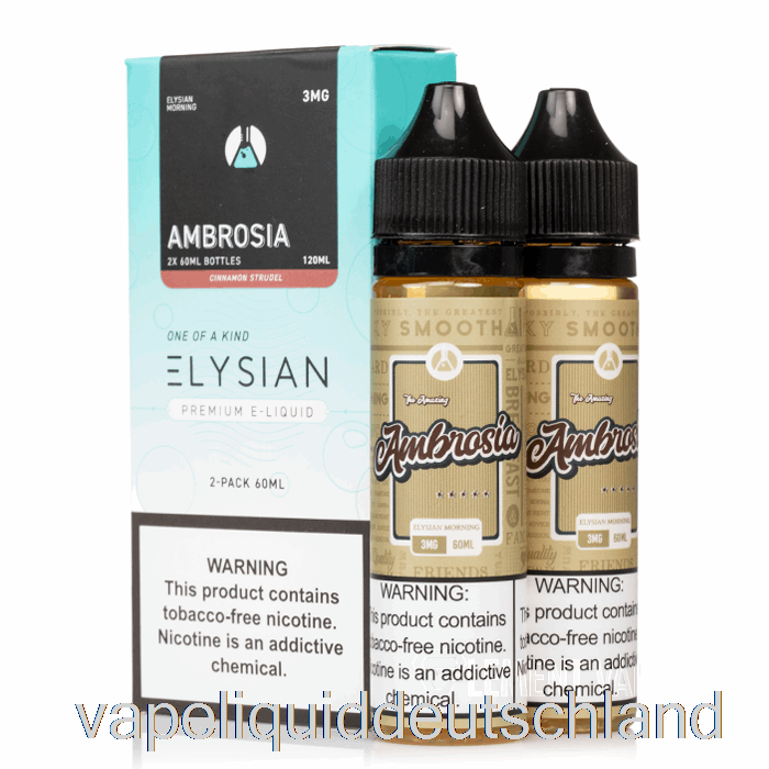 Ambrosia – Elysian Labs E-Liquid – 120 Ml 0 Mg Vape-Flüssigkeit